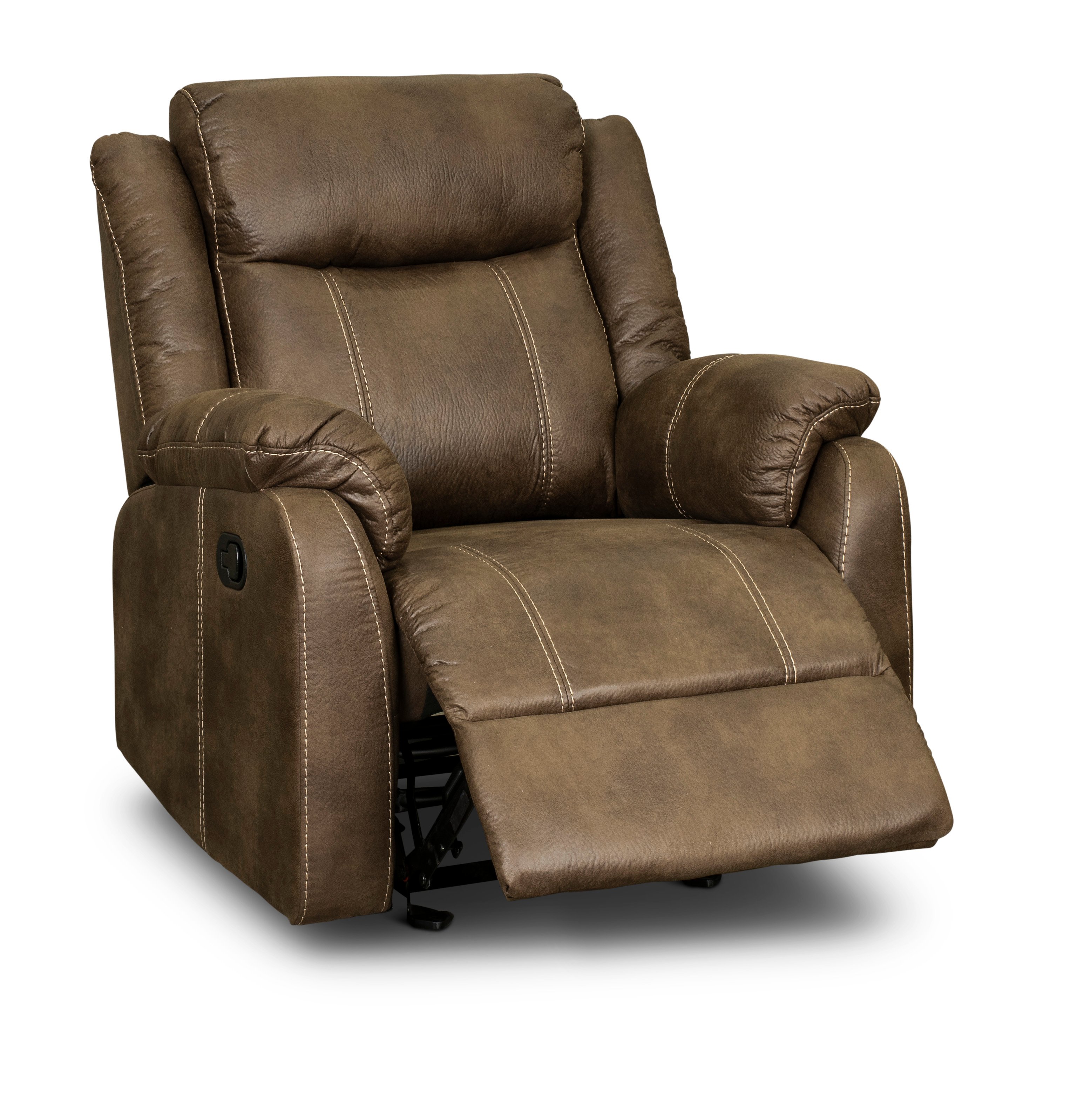 Valor Taupe Gliding Recliner - Domino-2