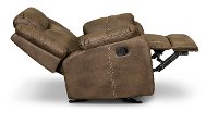 Valor Taupe Gliding Recliner - Domino-3