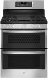JGBS86SPSS GE Double Oven Gas Range with Convection - 6.8 cu. ft., Stainless Steel