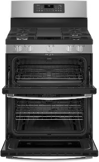 JGBS86SPSS GE Double Oven Gas Range with Convection - 6.8 cu. ft., Stainless Steel-4