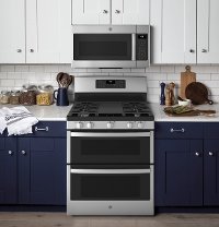 JGBS86SPSS GE Double Oven Gas Range with Convection - 6.8 cu. ft., Stainless Steel-6