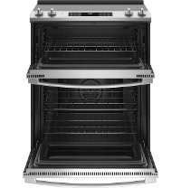 JSS86SPSS GE Slide In Double Oven Electric Range with Convection - 6.6 cu. ft., Stainless Steel-5