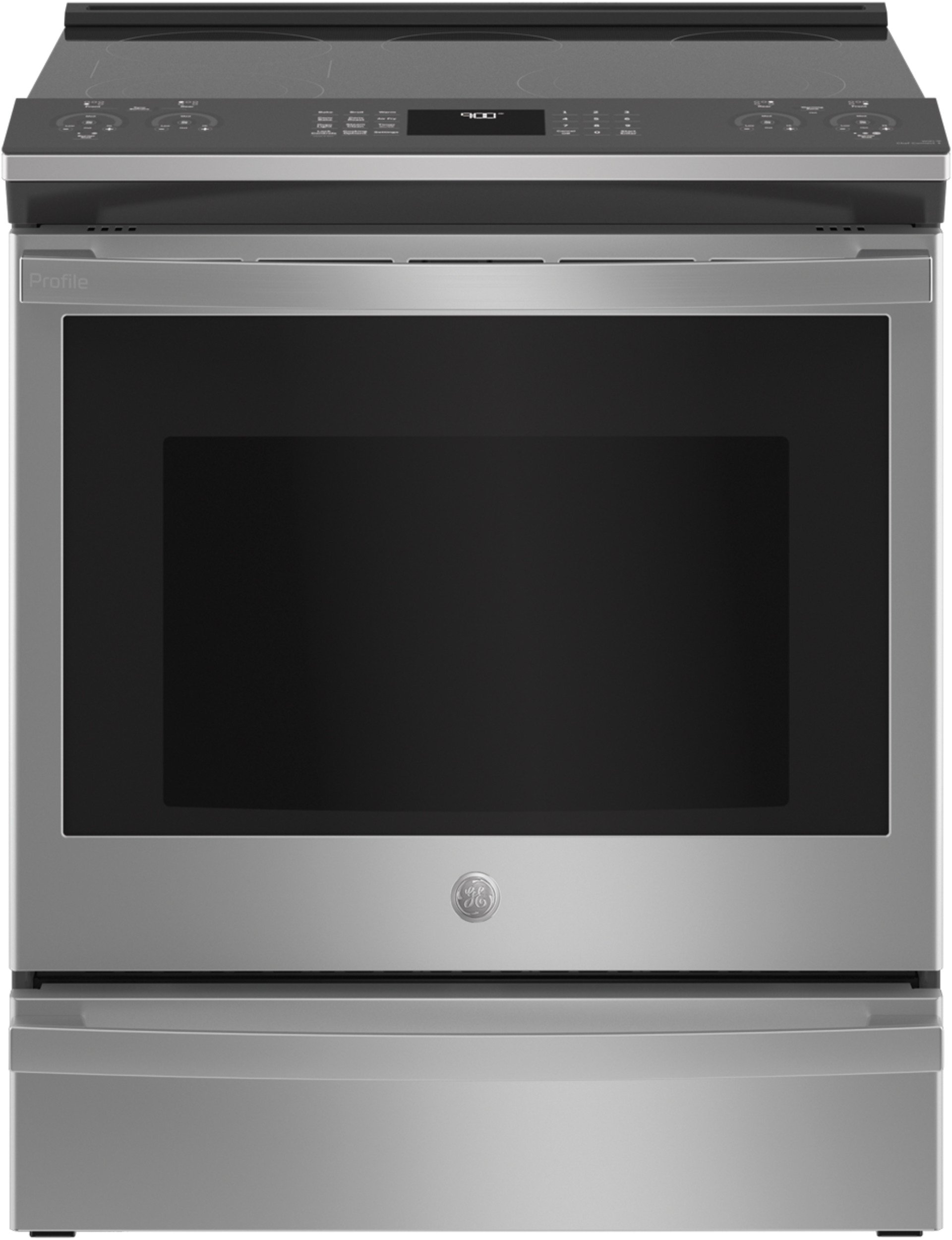 PSS93YPFS GE Profile 30 Inch Smart Convection Range - 5.3 cu. ft., Fingerprint Resistant Stainless Steel-1