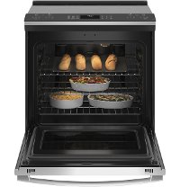 PSS93YPFS GE Profile 30 Inch Smart Convection Range - 5.3 cu. ft., Fingerprint Resistant Stainless Steel-3