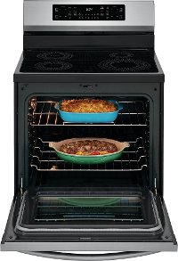 GCRI3058AF Frigidaire Gallery 30 Inch Induction Range with Convection and Air Fry - 5.7 cu. ft., Stainless Steel-3