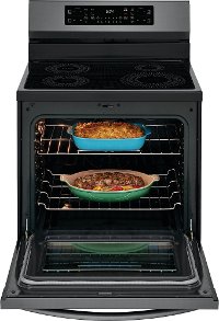 GCRI3058AD Frigidaire Gallery 30 Inch Induction Range with Convection and Air Fry - 5.4 cu. ft., Black Stainless Steel-5