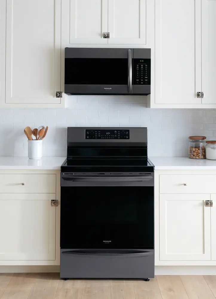 GCRI3058AD Frigidaire Gallery 30 Inch Induction Range with Convection and Air Fry - 5.4 cu. ft., Black Stainless Steel-6