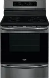 GCRI3058AD Frigidaire Gallery 5.4 cu ft Induction Range - Black Stainless Steel