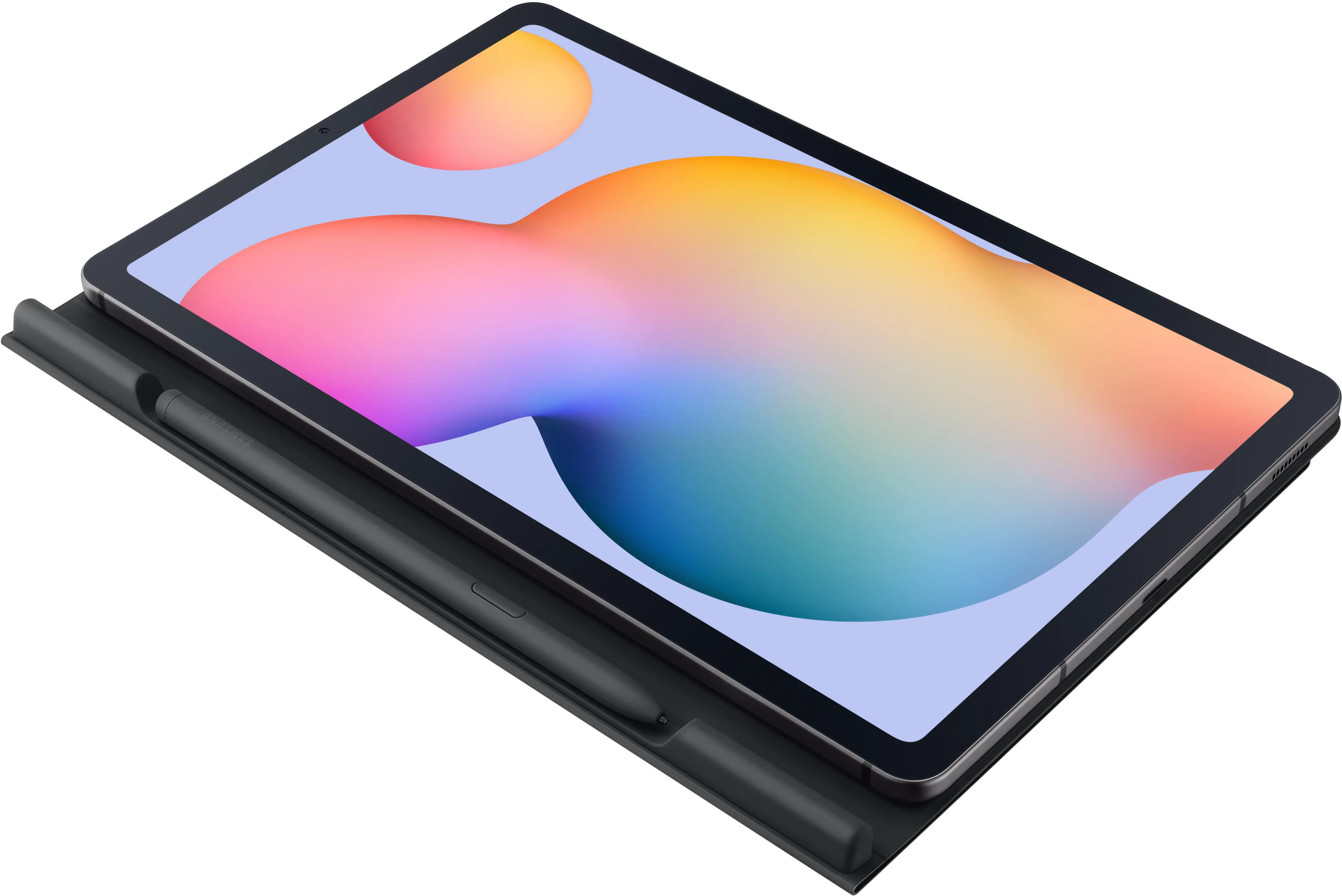 EF-BP610PJEGUJ Samsung Tab S6 Lite Book Cover - Gray-4