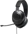 JBLQUANTUM100BLKAM JBL Quantum 100 Wired Over-Ear Gaming Headset - Black