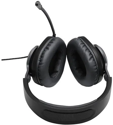 JBLQUANTUM100BLKAM JBL Quantum 100 Wired Over-Ear Gaming Headset - Black-6