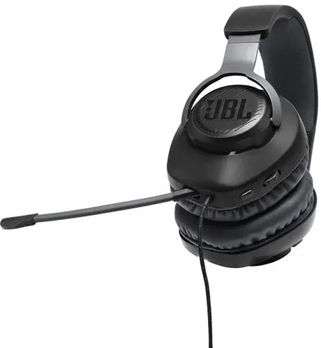 JBLQUANTUM100BLKAM JBL Quantum 100 Wired Over-Ear Gaming Headset - Black-7