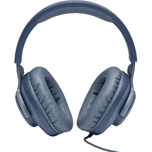 JBLQUANTUM100BLUAM JBL Quantum 100 Wired Over-Ear Gaming Headset - Blue-2