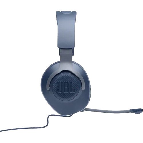JBLQUANTUM100BLUAM JBL Quantum 100 Wired Over-Ear Gaming Headset - Blue-3