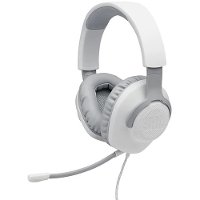 JBLQUANTUM100WHTAM JBL Quantum 100 Wired Over-Ear Gaming Headset - White-5