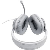 JBLQUANTUM100WHTAM JBL Quantum 100 Wired Over-Ear Gaming Headset - White-7