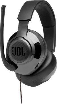 JBLQUANTUM200BLKAM JBL Quantum 200 Wired Over-Ear Gaming Headset - Black-8