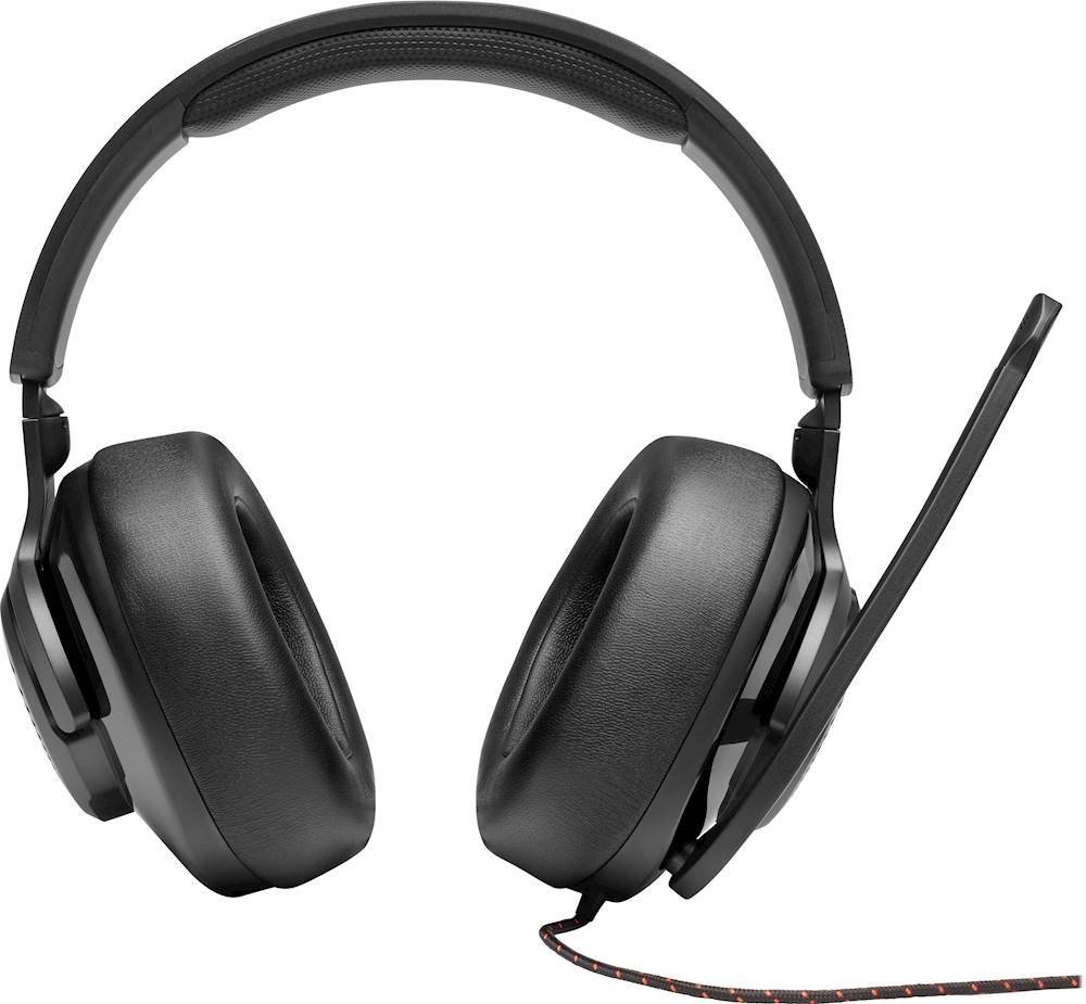 JBLQUANTUM300BLKAM JBL Quantum 300 Wired Over-Ear Gaming Headset - Black-3