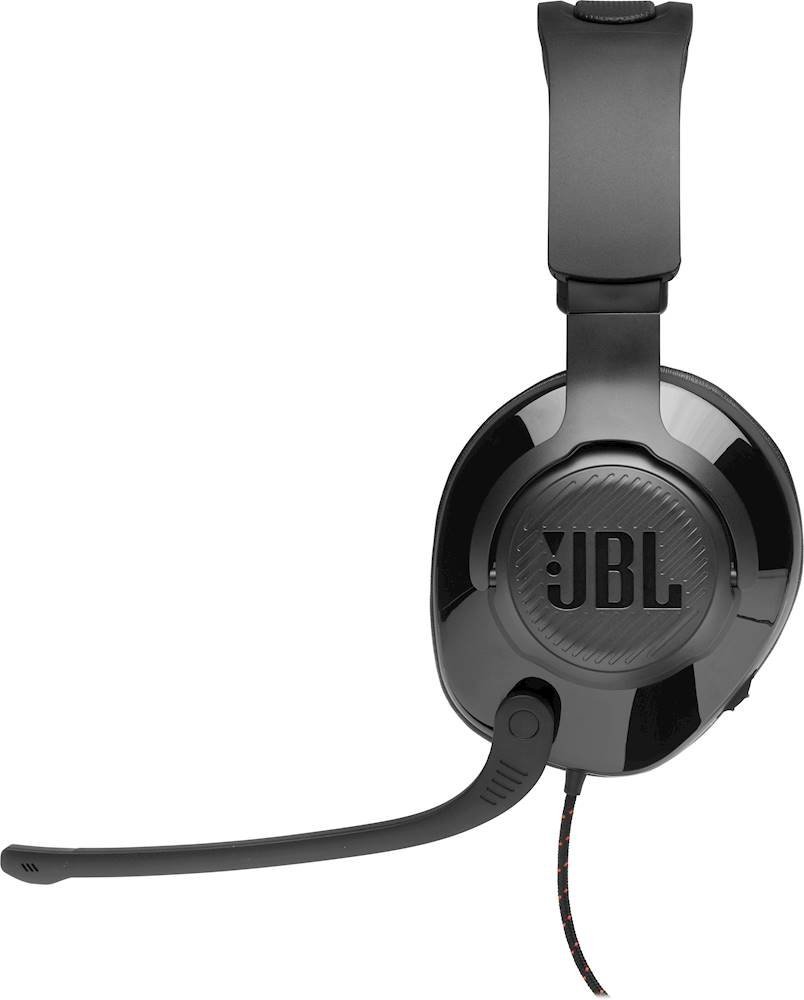 JBLQUANTUM300BLKAM JBL Quantum 300 Wired Over-Ear Gaming Headset - Black-4