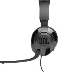 JBLQUANTUM300BLKAM JBL Quantum 300 Wired Over-Ear Gaming Headset - Black-4