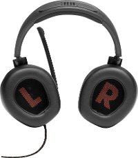 JBLQUANTUM300BLKAM JBL Quantum 300 Wired Over-Ear Gaming Headset - Black-6