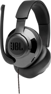 JBLQUANTUM300BLKAM JBL Quantum 300 Wired Over-Ear Gaming Headset - Black-8