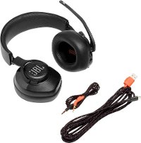JBLQUANTUM400BLKAM JBL Quantum 400 USB Wired Over-Ear Gaming Headset - Black-5