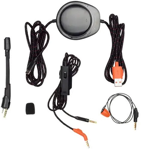 JBLQUANTUMONEBLKAM JBL Quantum ONE Gaming Headphones - Black-7