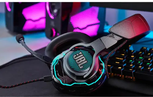 JBLQUANTUMONEBLKAM JBL Quantum ONE Gaming Headphones - Black-8
