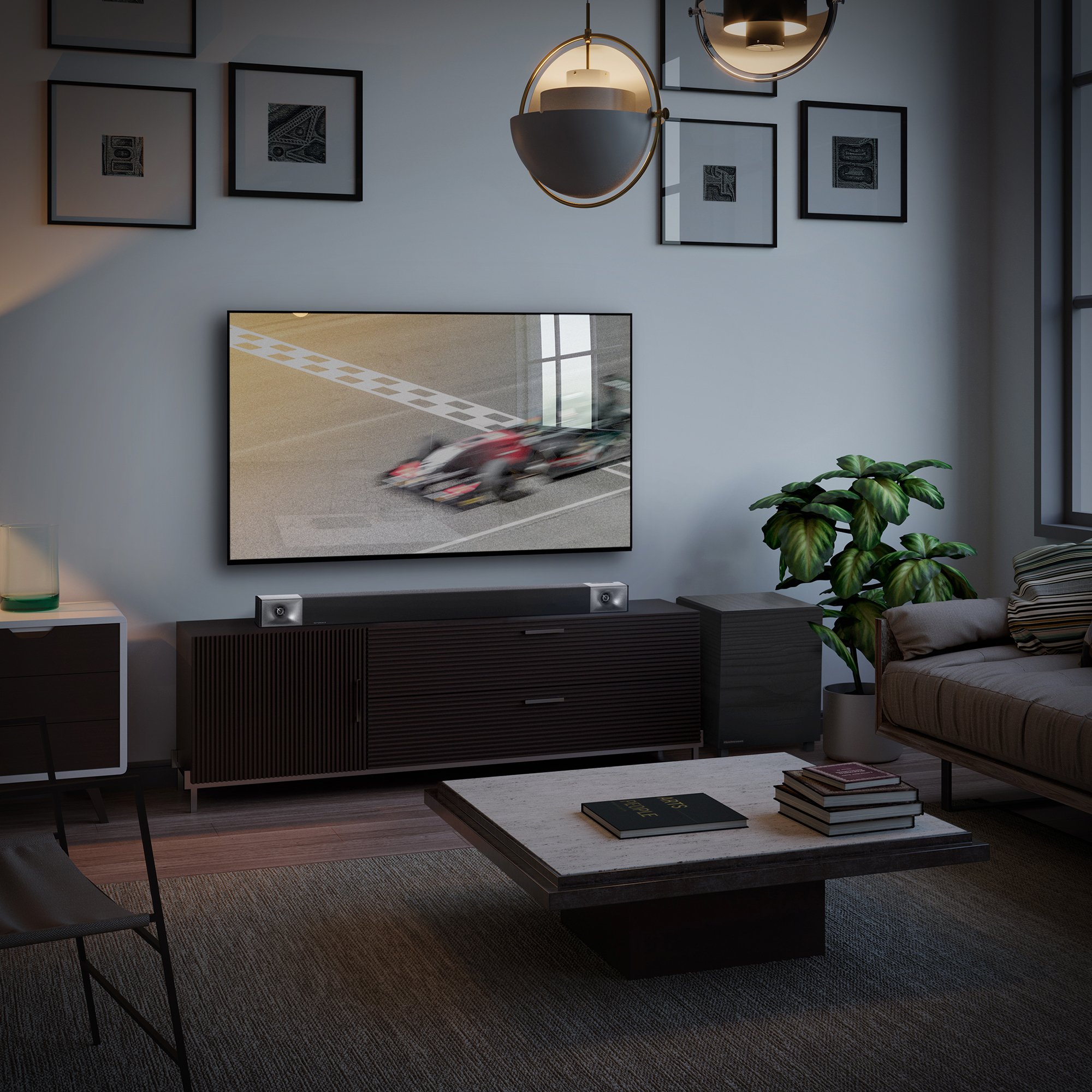 CINEMA 400 Klipsch Cinema 400 Soundbar And Subwoofer-5