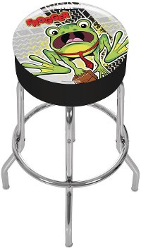 ARCADE1UP Frogger Arcade with Stool/Riser/Marquee-2