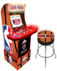 NBA Jam with Stool/Riser/Marquee Arcade