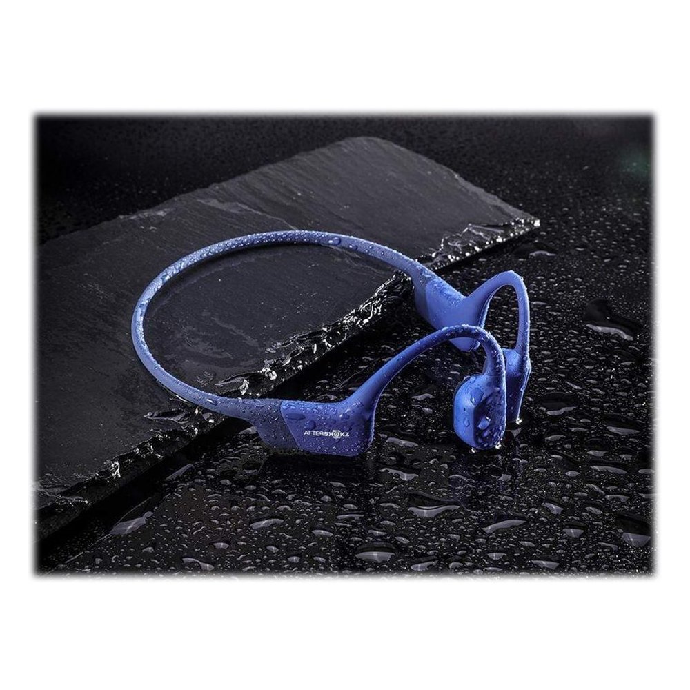 AS800BE Aftershokz Aeropex Bone Conducting Headphones - Blue-5