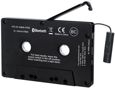 iTR20-BLUETOOTH CASSETTE ADAPTER ION Audio Cassette Adapter Bluetooth-3