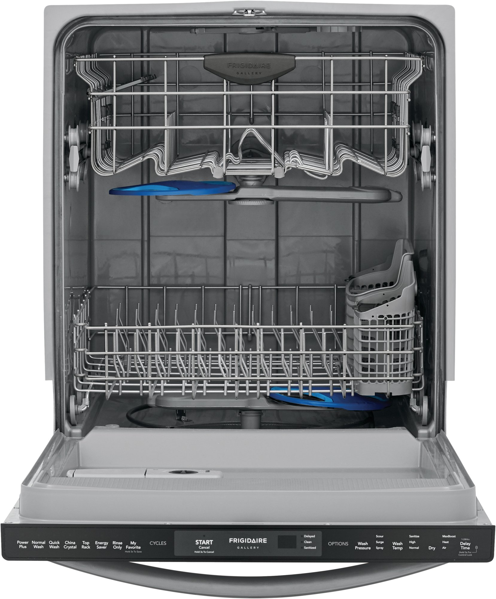 FGID2468UD Frigidaire Gallery Dishwasher with Dual OrbitClean and Bar Handle - Black Stainless Steel-4