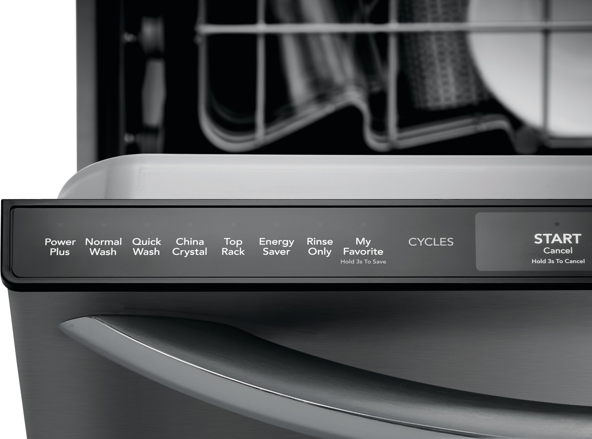 FGID2468UD Frigidaire Gallery Dishwasher with Dual OrbitClean and Bar Handle - Black Stainless Steel-5