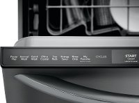 FGID2468UD Frigidaire Gallery Dishwasher with Dual OrbitClean and Bar Handle - Black Stainless Steel-5