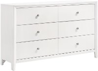 Contemporary White Dresser - Grant
