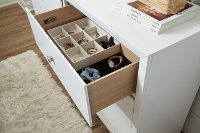 Contemporary White Dresser - Grant-2