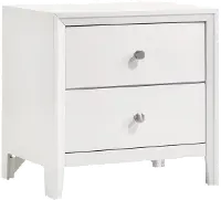 Grant White Nightstand