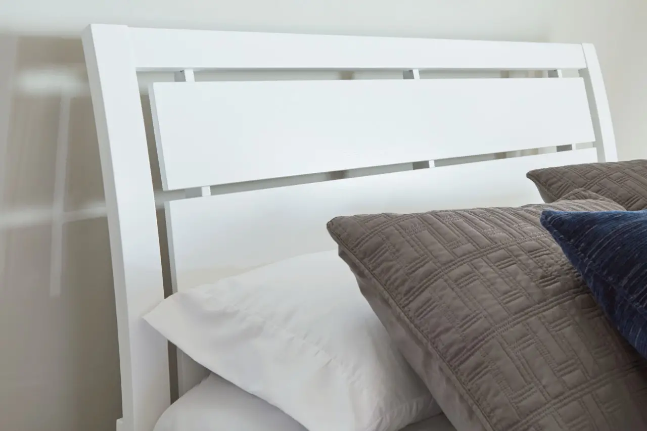 Grant White King Size Bed-2