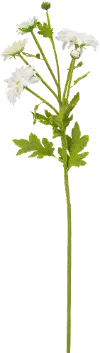 Clearance Magnolia Home Furniture White Faux Daisy Stem for Arrangement