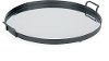 Magnolia Home Furniture 19 Inch Black Metal Tray with Beveled Mirror