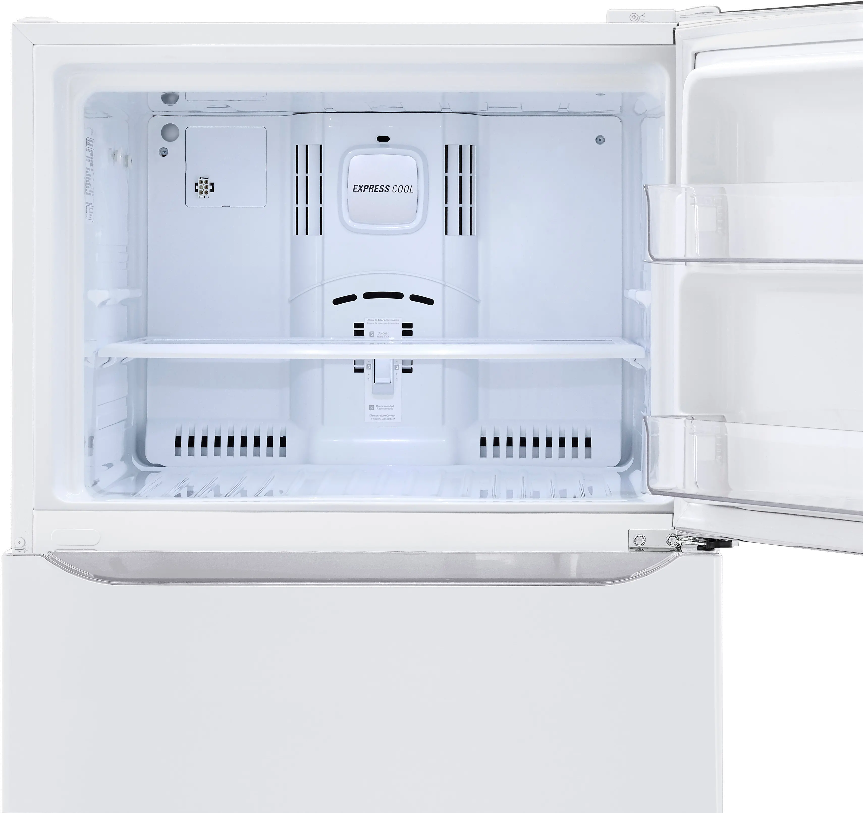 LTCS20020W LG 20.2 cu ft Top Freezer Refrigerator - 30 W White-8