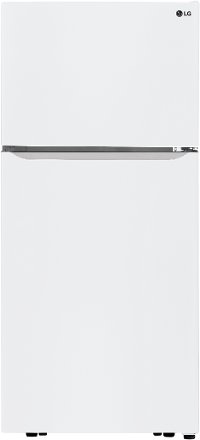 LTCS20020W LG 30 Inch Top Freezer Refrigerator - 20.2 cu. ft., White