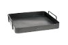 Magnolia Home Furniture Pale Black Metal Square Tray with Handles