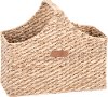 Magnolia Home Furniture Seagrass and Water Hyacinth Basket with Handle