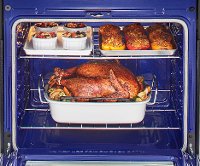 LREL6325D LG 30 Inch Smart Electric Oven Range with InstaView Window - 6.3 cu. ft., Black Stainless Steel-8