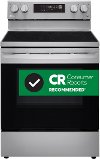 LREL6323S LG 30 Inch Electric Smart Convection Range with Air Fry - 6.3 cu. ft., Stainless Steel