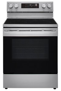 LREL6323S LG 30 Inch Electric Smart Convection Range with Air Fry - 6.3 cu. ft., Stainless Steel-3